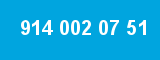 914 002 07 51 914 002 07 51